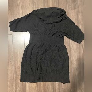 Turtle Neck Sweater Dress